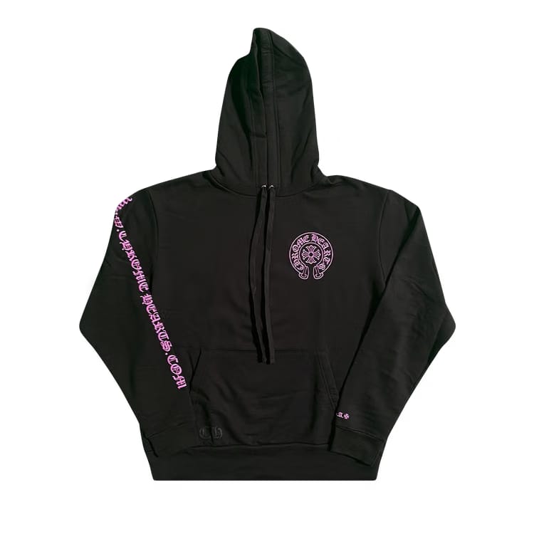 Chrome Hearts Horse Shoe Hoodie (Web Exclusive) Black/Pink