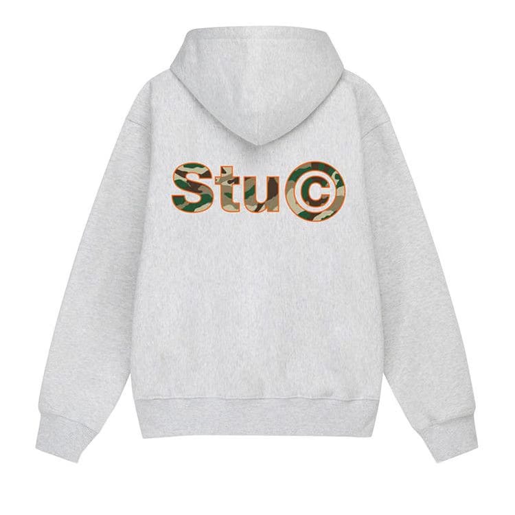 Stussy Stu C. Hoodie Ash Heather