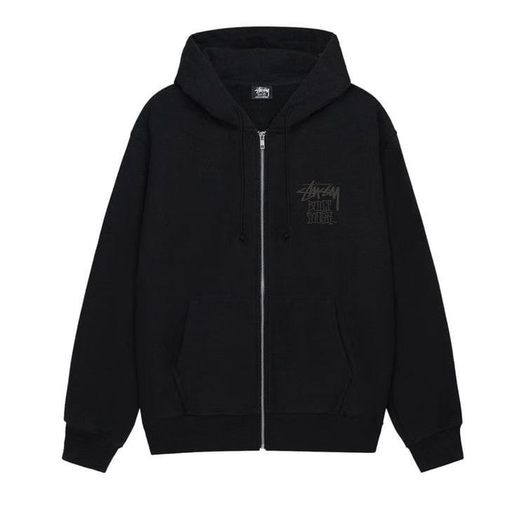 Stussy Welder Zip Hoodie Black