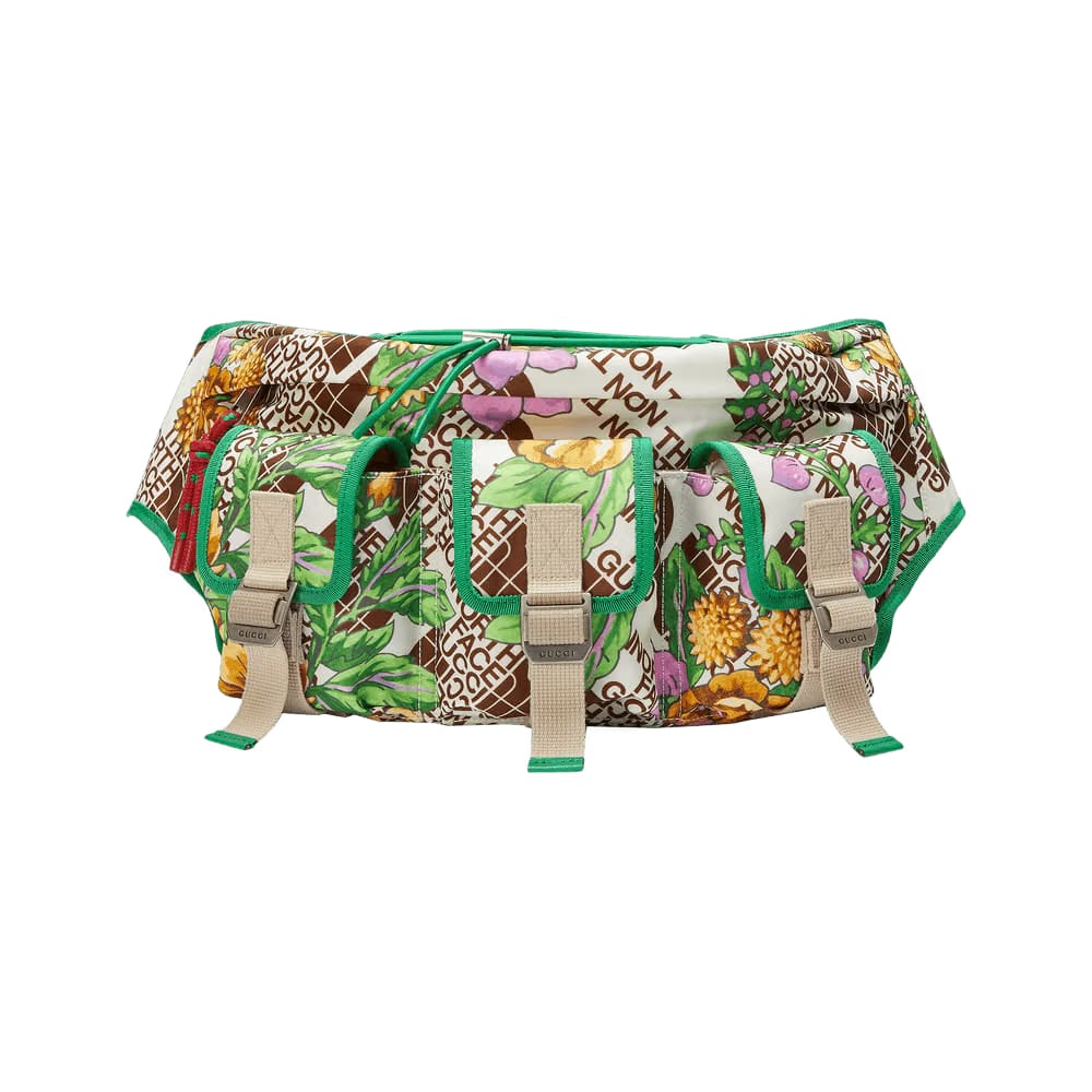 The North Face x Gucci Utility Beltpack Floral Green