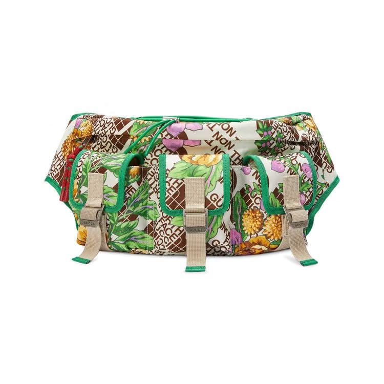 The North Face x Gucci Utility Beltpack Floral Green