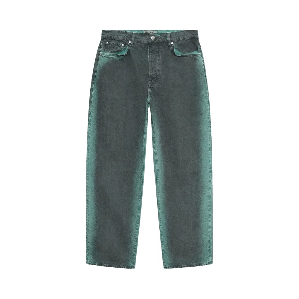 Stussy Spray Dye Big Ol' Jeans Black