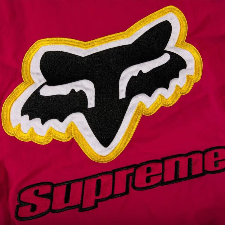 Supreme x Fox Racing Puffy Jacket Pink