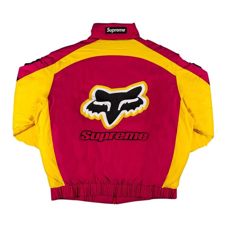 Supreme x Fox Racing Puffy Jacket Pink
