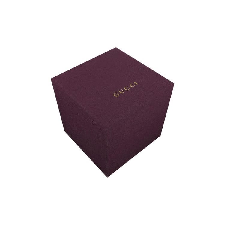 Gucci Crystal Embellished Hand Brooch Gold