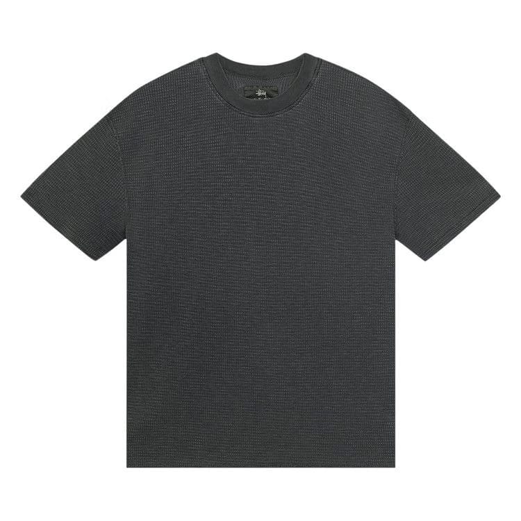 Stussy Pigment Dyed Shorts-Sleeve Thermal Faded Black