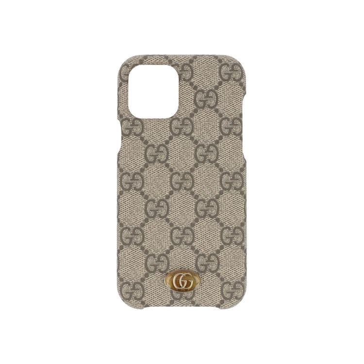 Gucci GG Supreme iPhone 12/12 Pro Case Tan