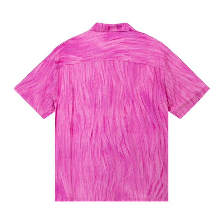 Stussy Fur Print Shirt Pink