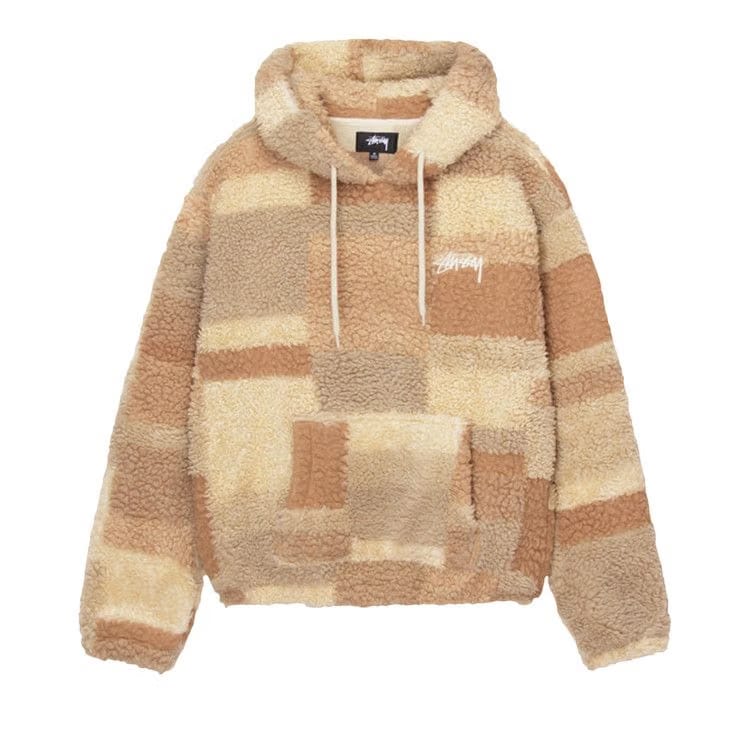 Stussy Bronson Sherpa Hoodie Khaki
