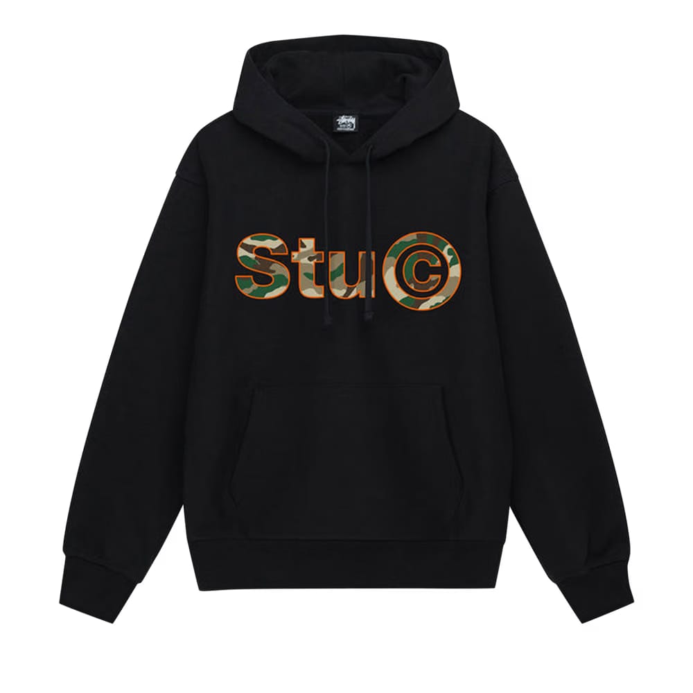 Stussy Stu C. Hoodie Black