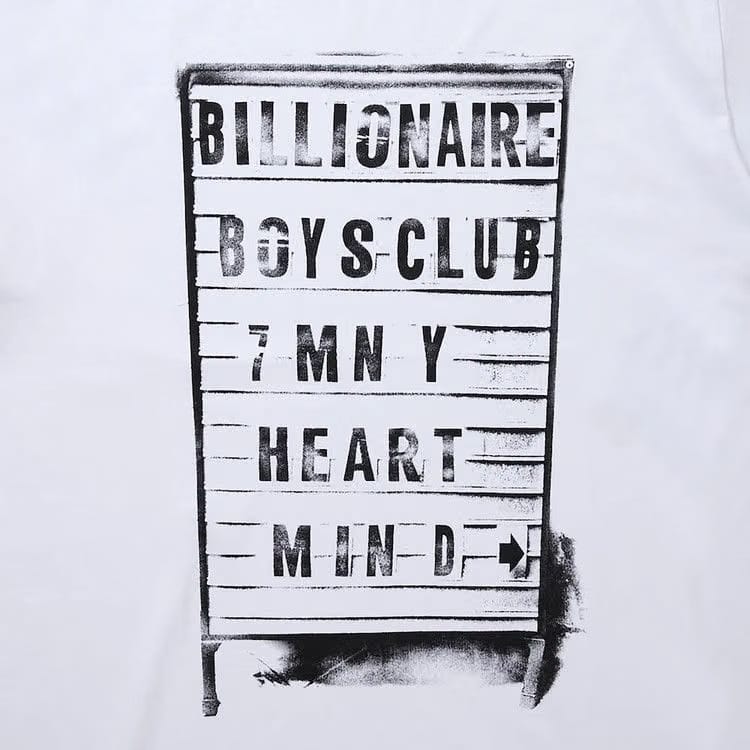 Billionaire Boys Club Signature T-Shirt White