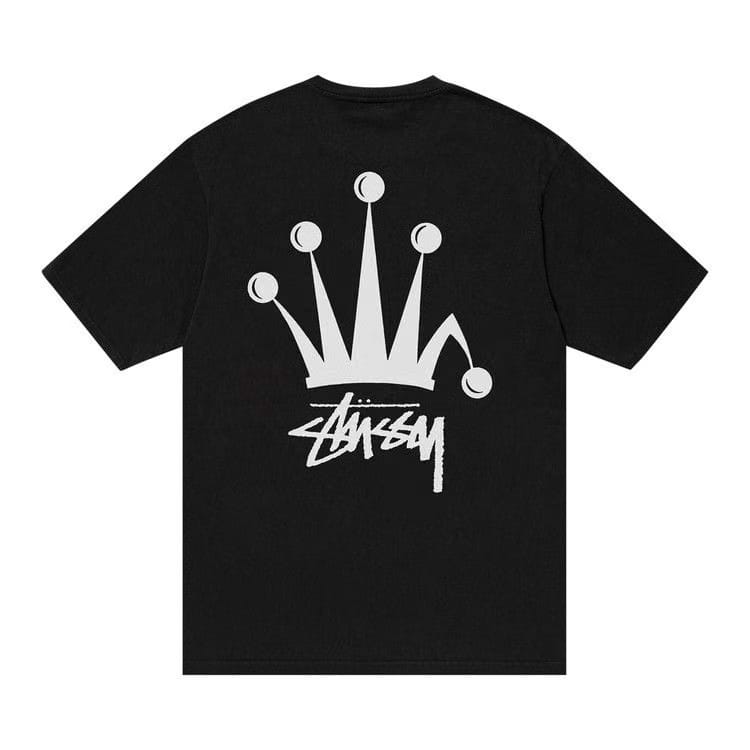 Stussy Regal Crown Pigment Dyed T-Shirt Black