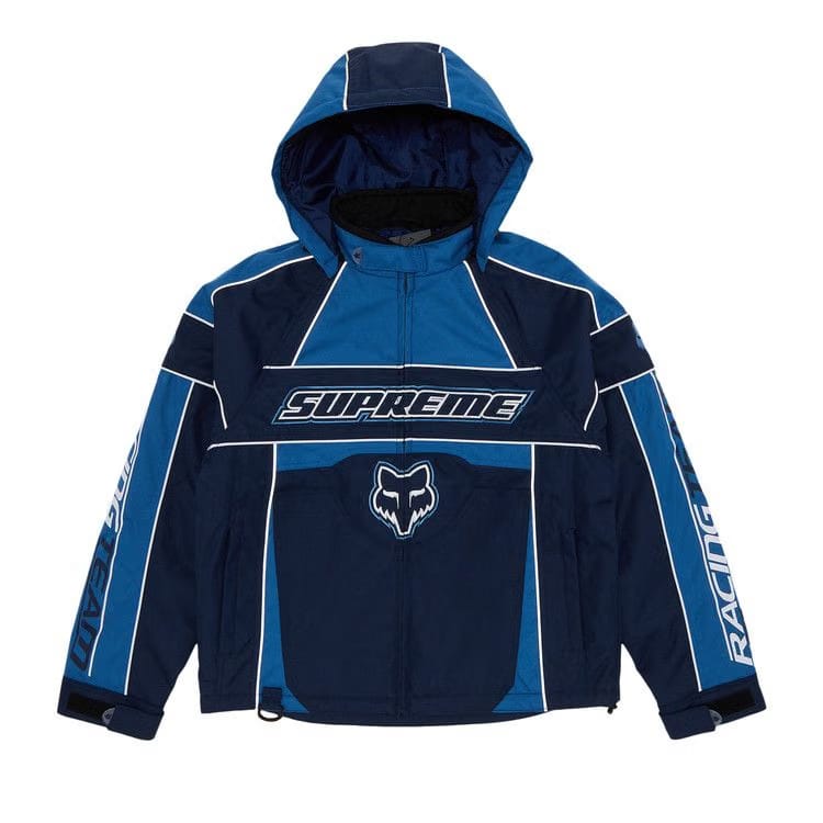 Supreme x Fox Racing Jacket Blue