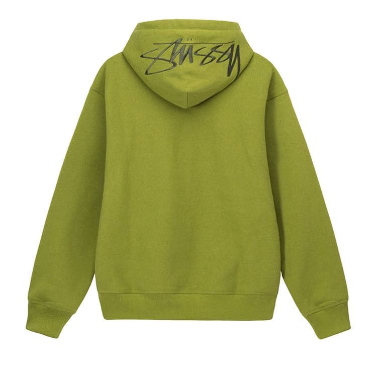 Stussy Back Appliqué Hoodie Moss