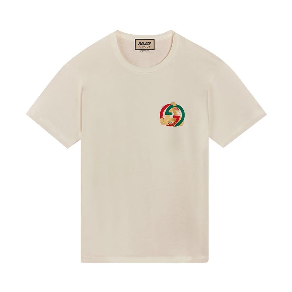 Gucci x Palace GG-P Canvas Top With G And P Crystal Details Pale Pink