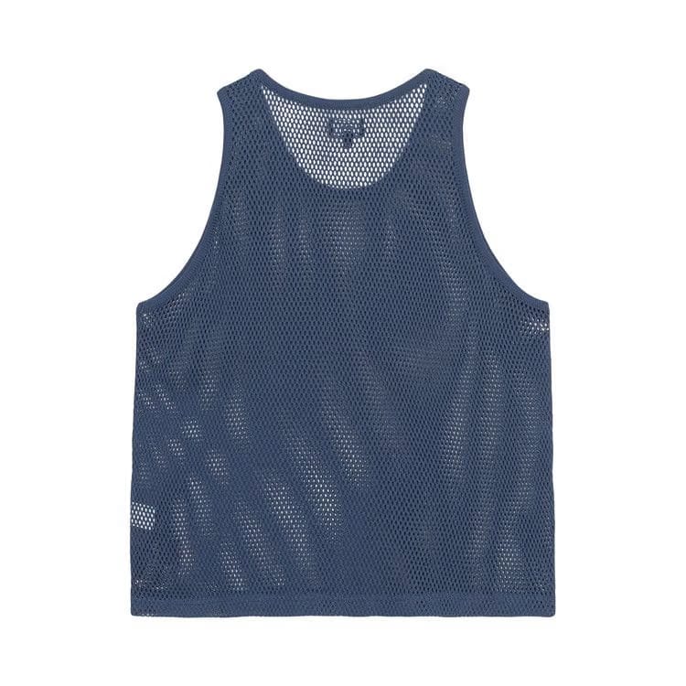 Stussy Big Mesh Tank Navy