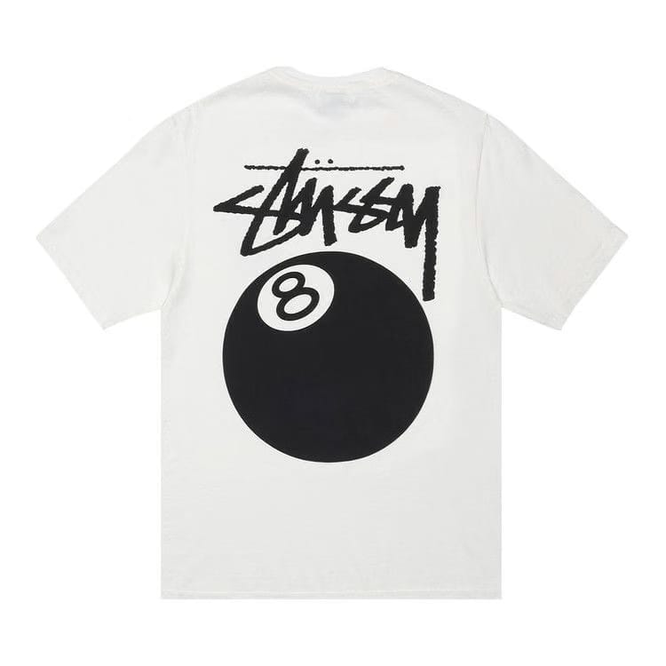 Stussy 8 Ball T-Shirt Natural
