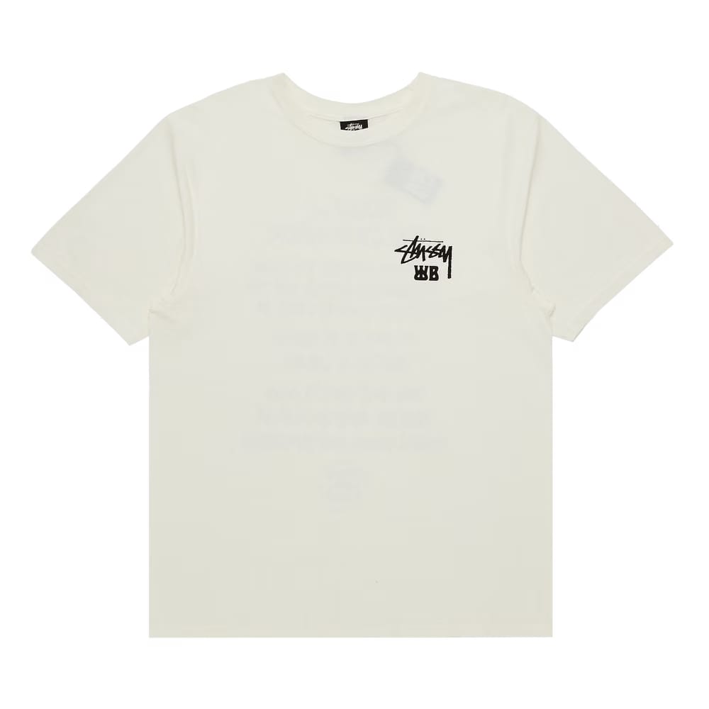 Stussy x Wales Bonner Ocean Song T-Shirt Ivory