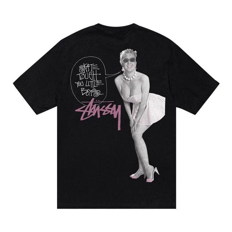 Stussy Skate Tough T-Shirt Black