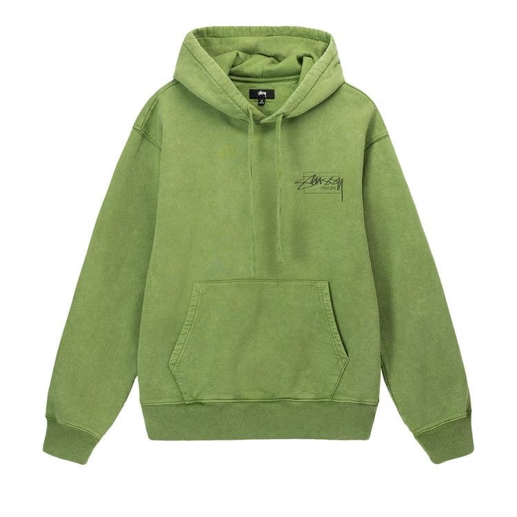 Stussy Dyed Stüssy Designs Hoodie Green
