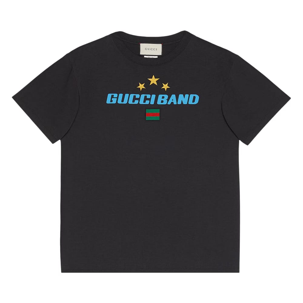 Gucci Shorts-Sleeve Over T-Shirt Black