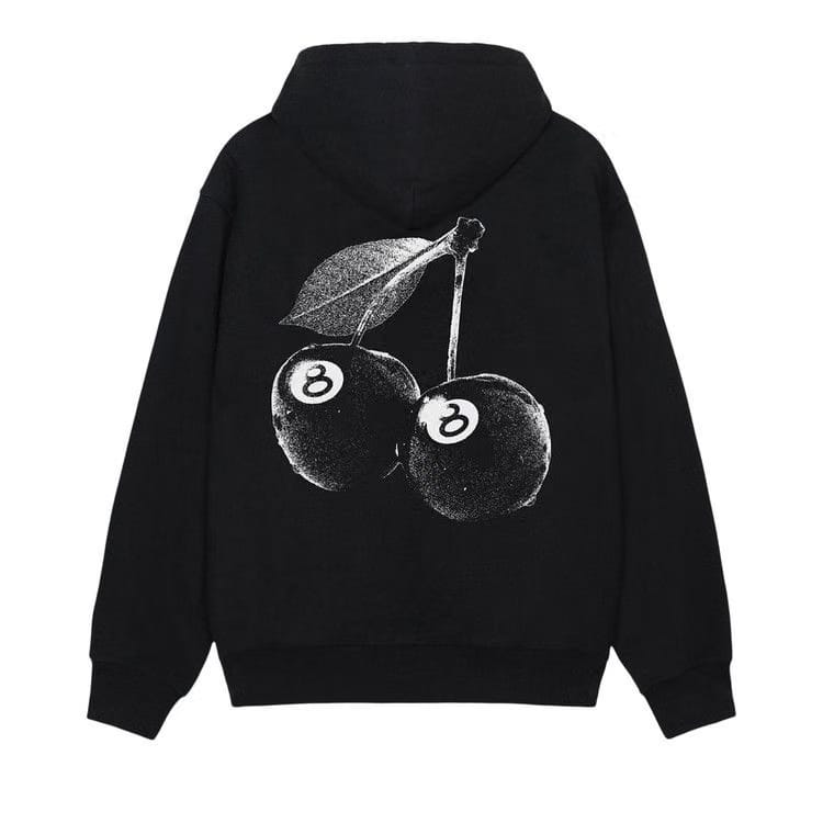 Stussy Cherries Hoodie Black