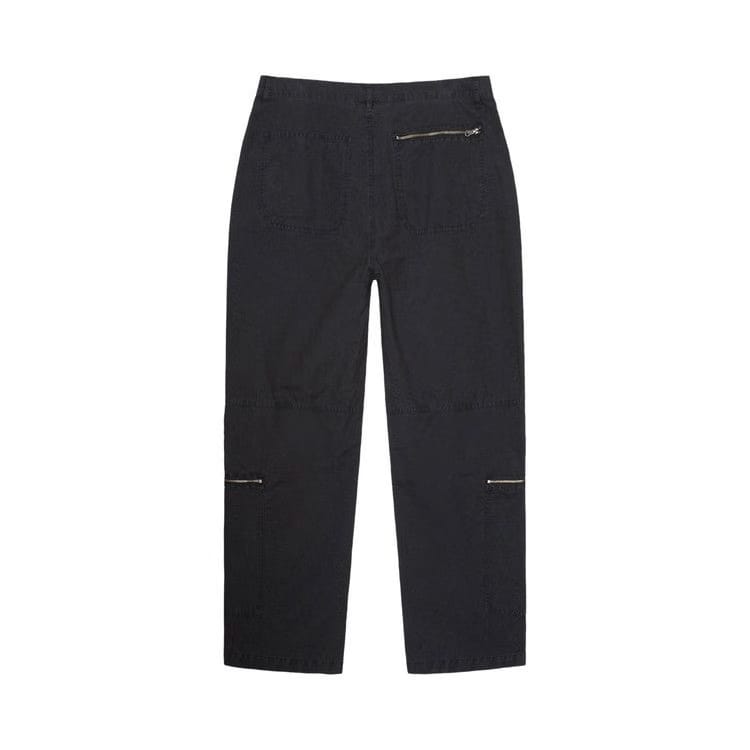 Stussy Pigment Dyed Ripstop Flight Pants Black