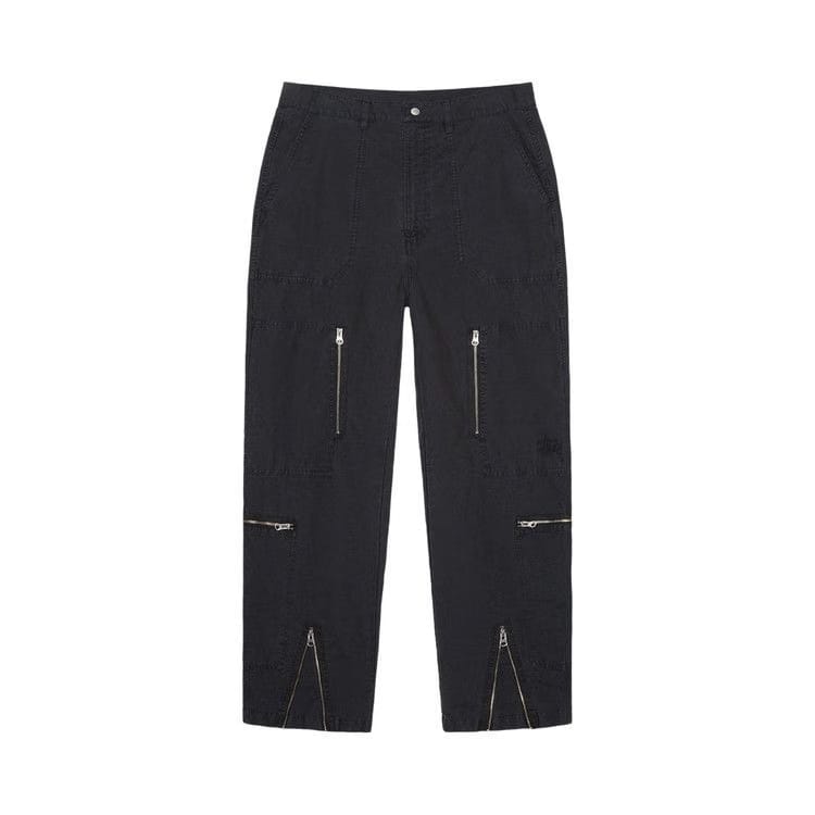 Stussy Pigment Dyed Ripstop Flight Pants Black