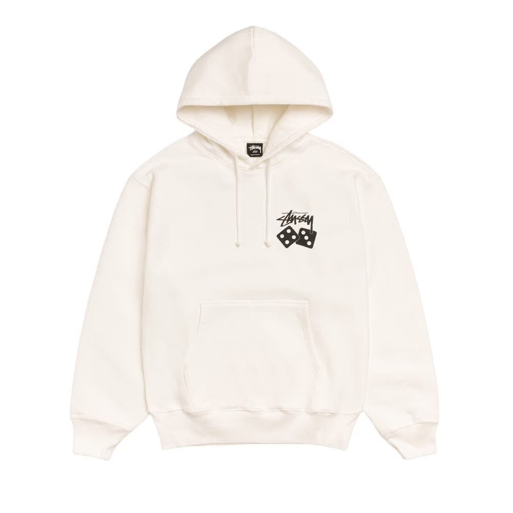 Stussy Dice Hoodie Pigment Dyed Natural