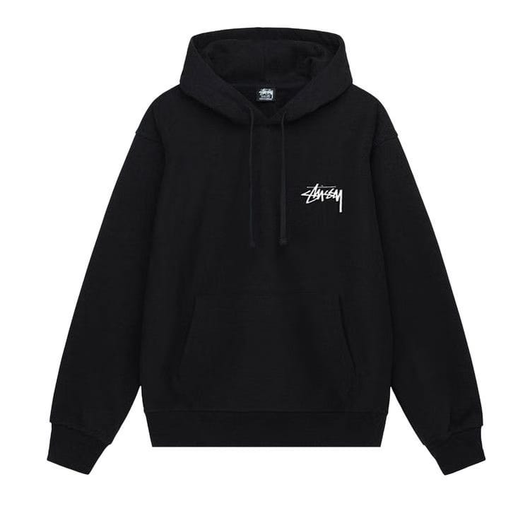 Stussy 8 Ball Fade Hoodie Black