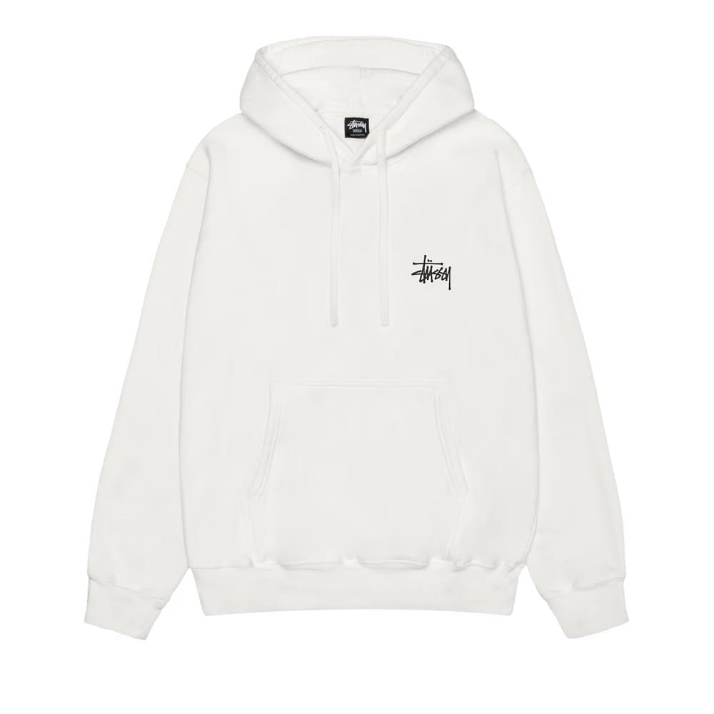 Stussy Pigment Dyed Built Tough Hoodie Natural