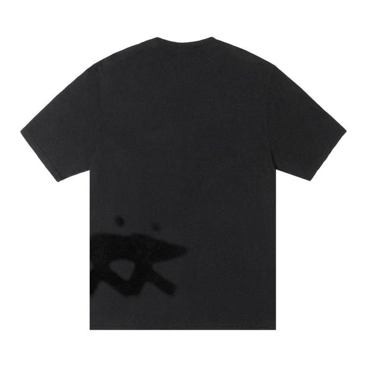 Stussy Low Tide T-Shirt Pigment Dyed Black