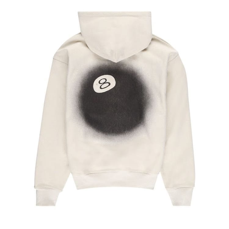 Stussy 8 Ball Fade Hood Putty