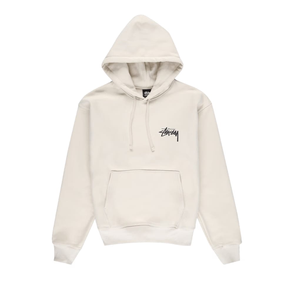 Stussy 8 Ball Fade Hood Putty