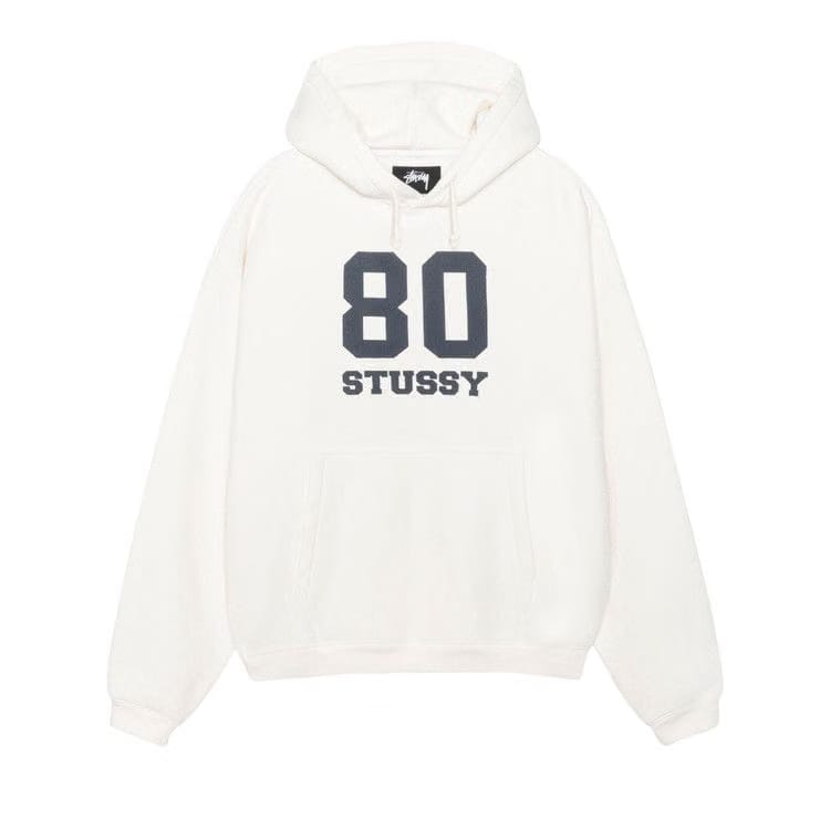 Stussy 80 Relaxed Hoodie Off White