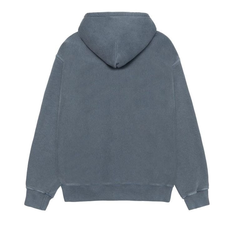 Stussy Pigment Dyed Buana Zip Hoodie Navy