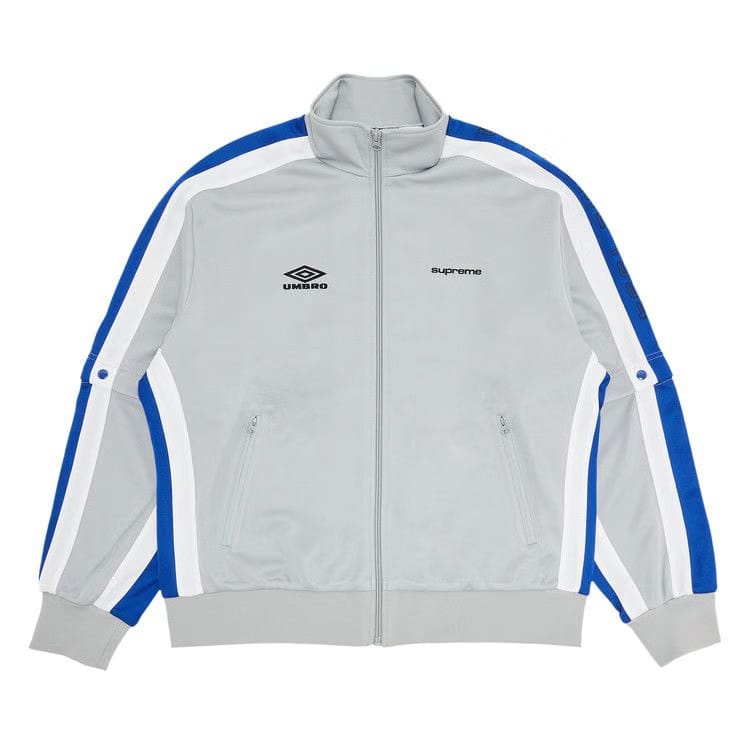 Supreme x Umbro Snap Sleeve Jacket Light Grey