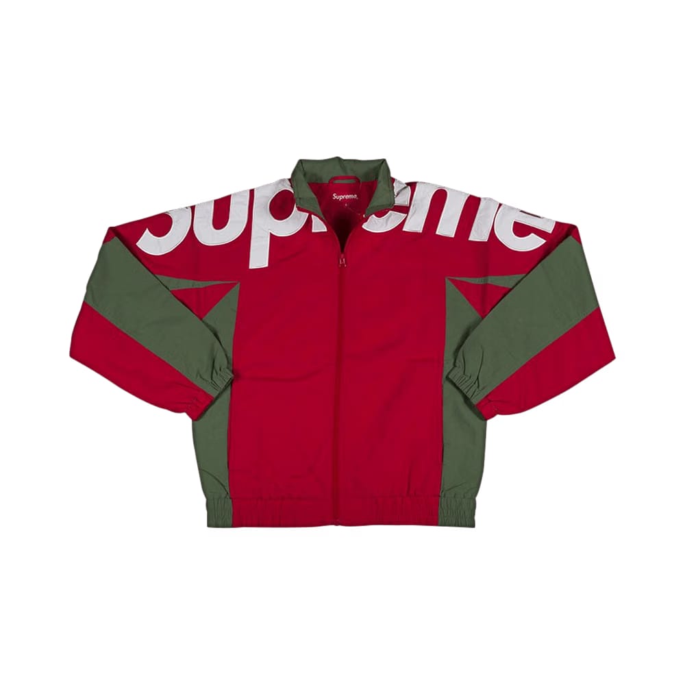 Supreme Shoulder Logo Track Jacket Red