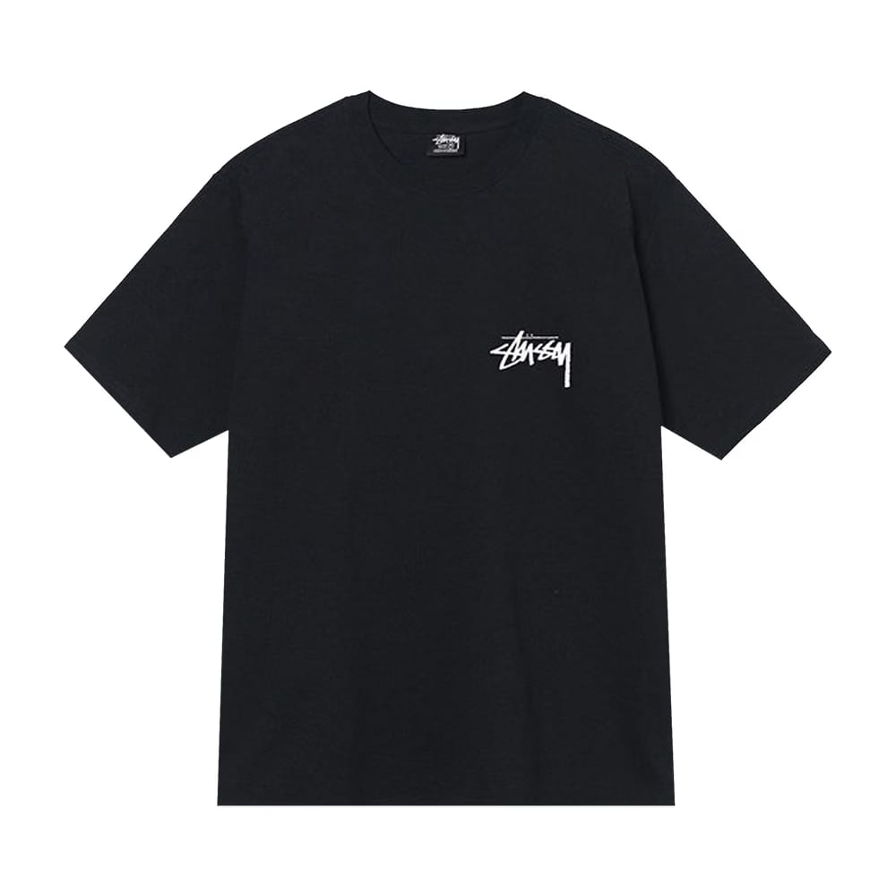 Stussy Fuzzy Dice T-Shirt Black