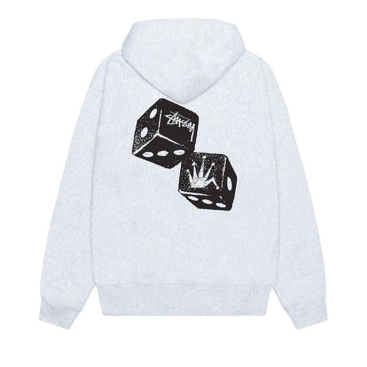 Stussy Shakers Hoodie Ash Heather