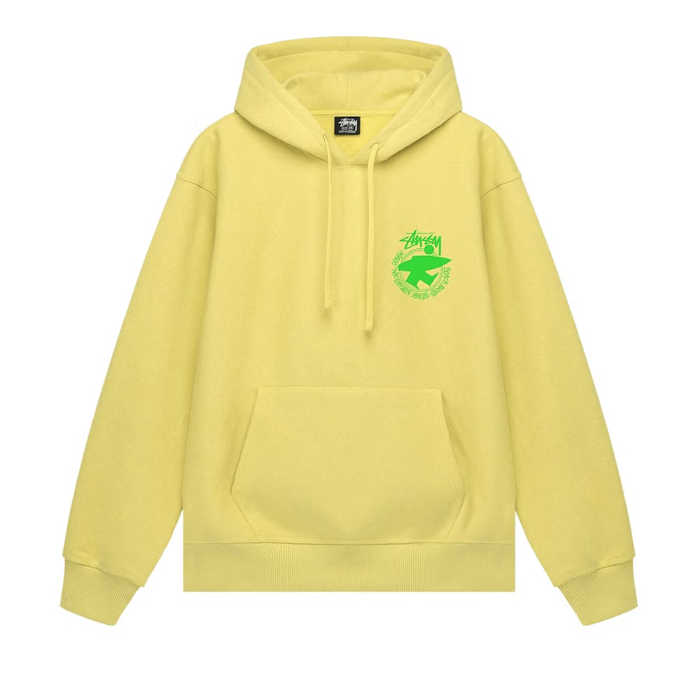 Stussy Beach Roots Hoodie Yellow