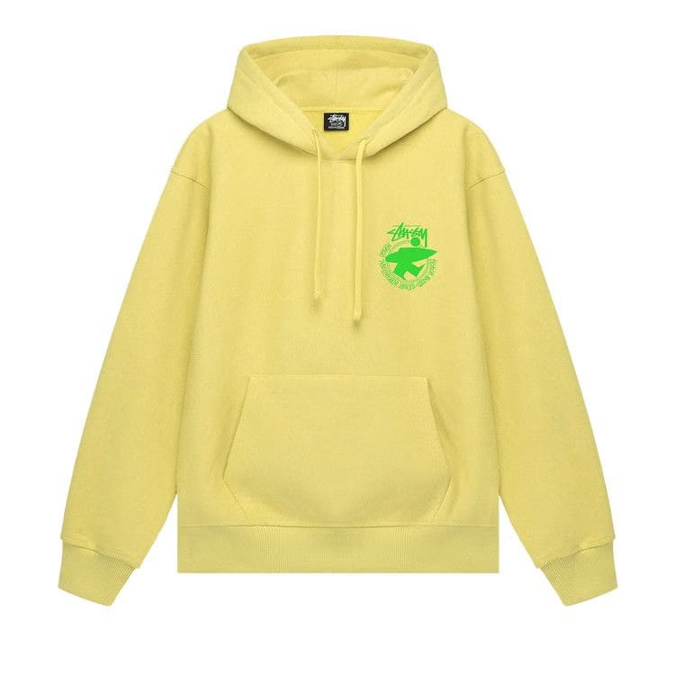 Stussy Beach Roots Hoodie Yellow