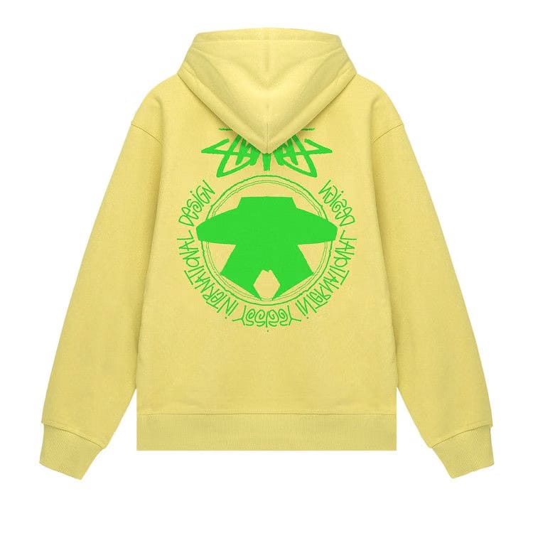 Stussy Beach Roots Hoodie Yellow