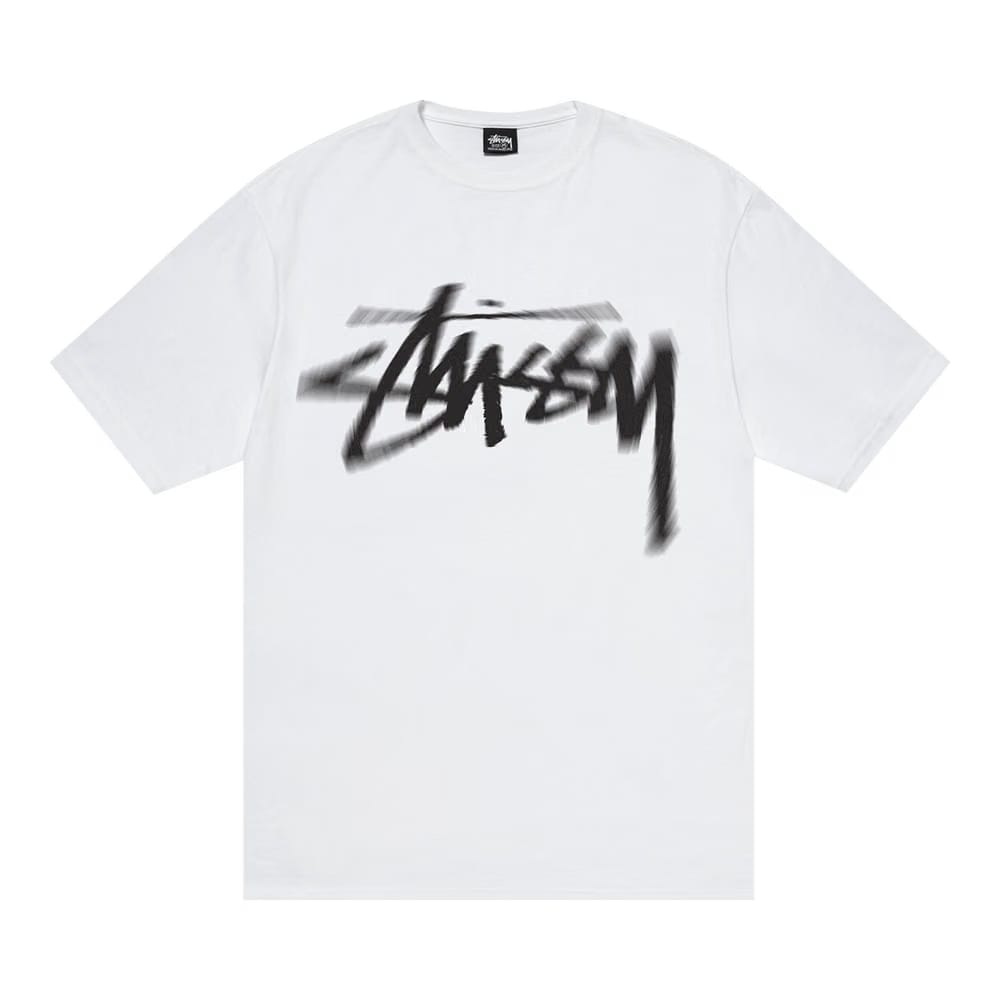 Stussy Dizzy Stock T-Shirt White