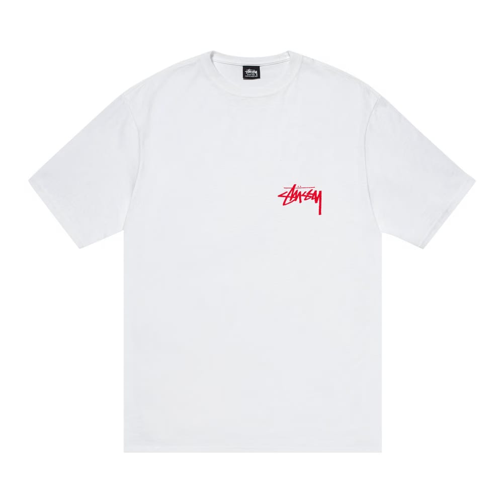 Stussy Skate Tough T-Shirt White