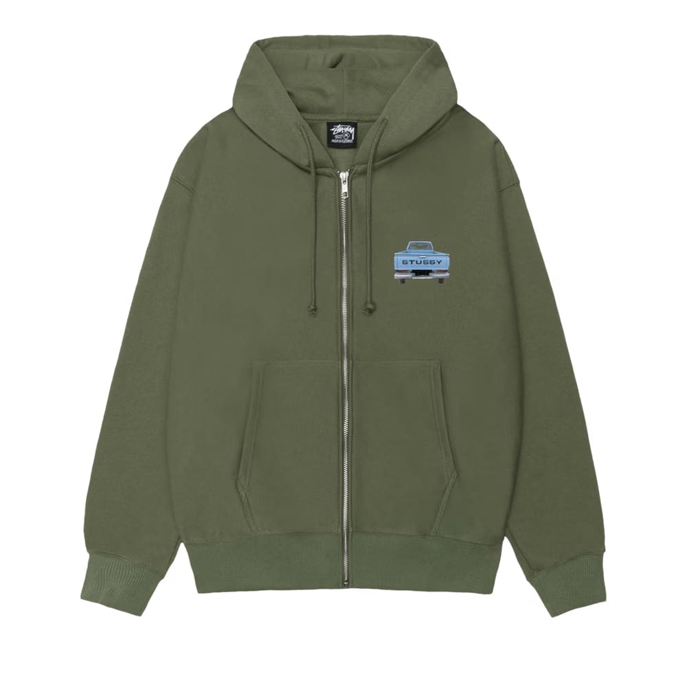 Stussy Pickup Zip Hoodie Olive