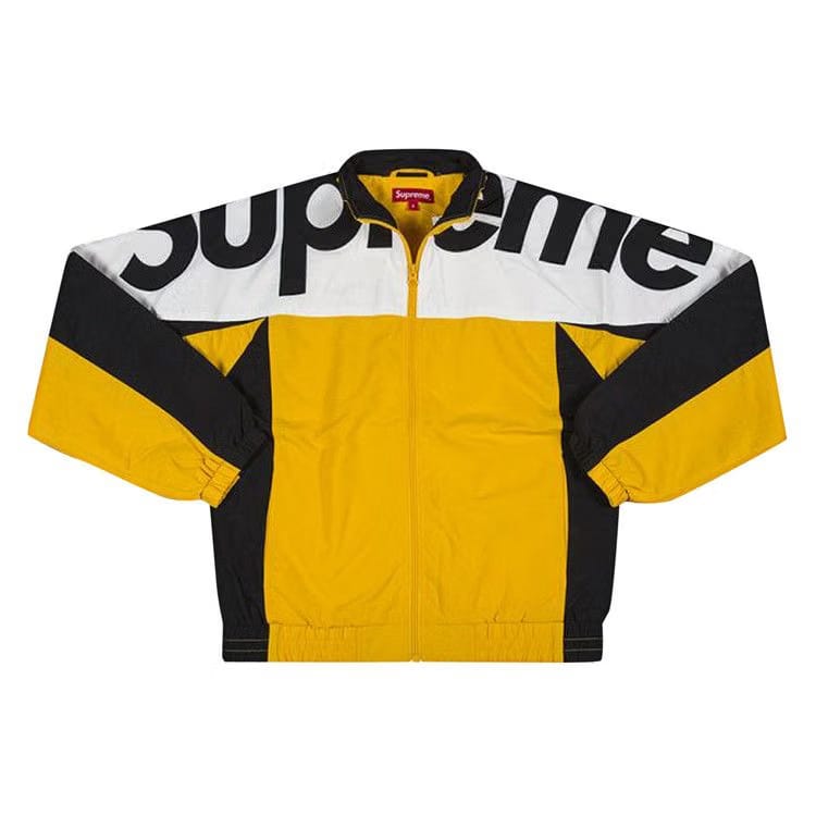 Supreme Shoulder Logo Track Jacket Gold