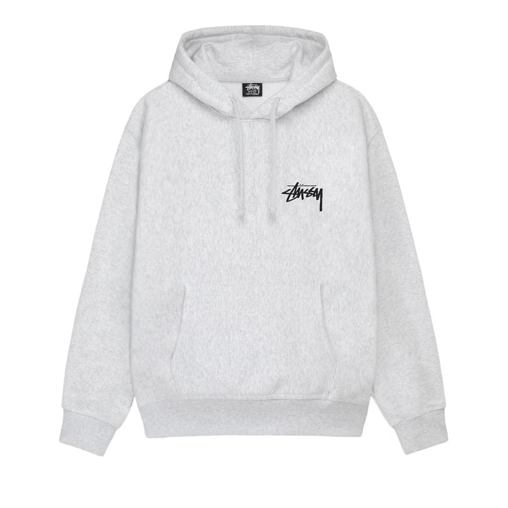 Stussy Cherries Hoodie Ash Heather