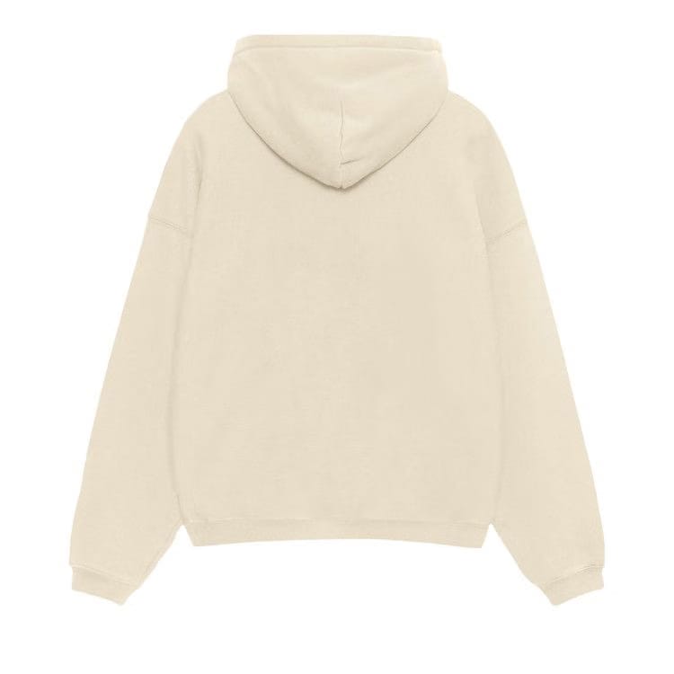 Stussy Embroidered Relaxed Hoodie Sand