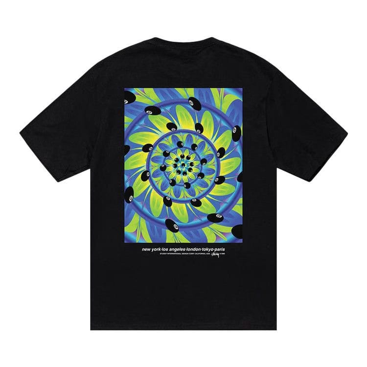 Stussy Rabbit Hole T-Shirt Black